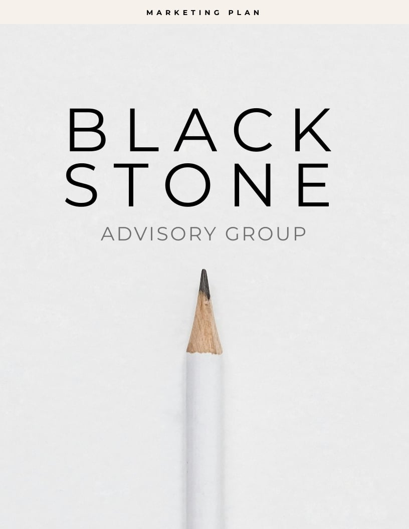 Accounting Firm Marketing Plan Sample Template