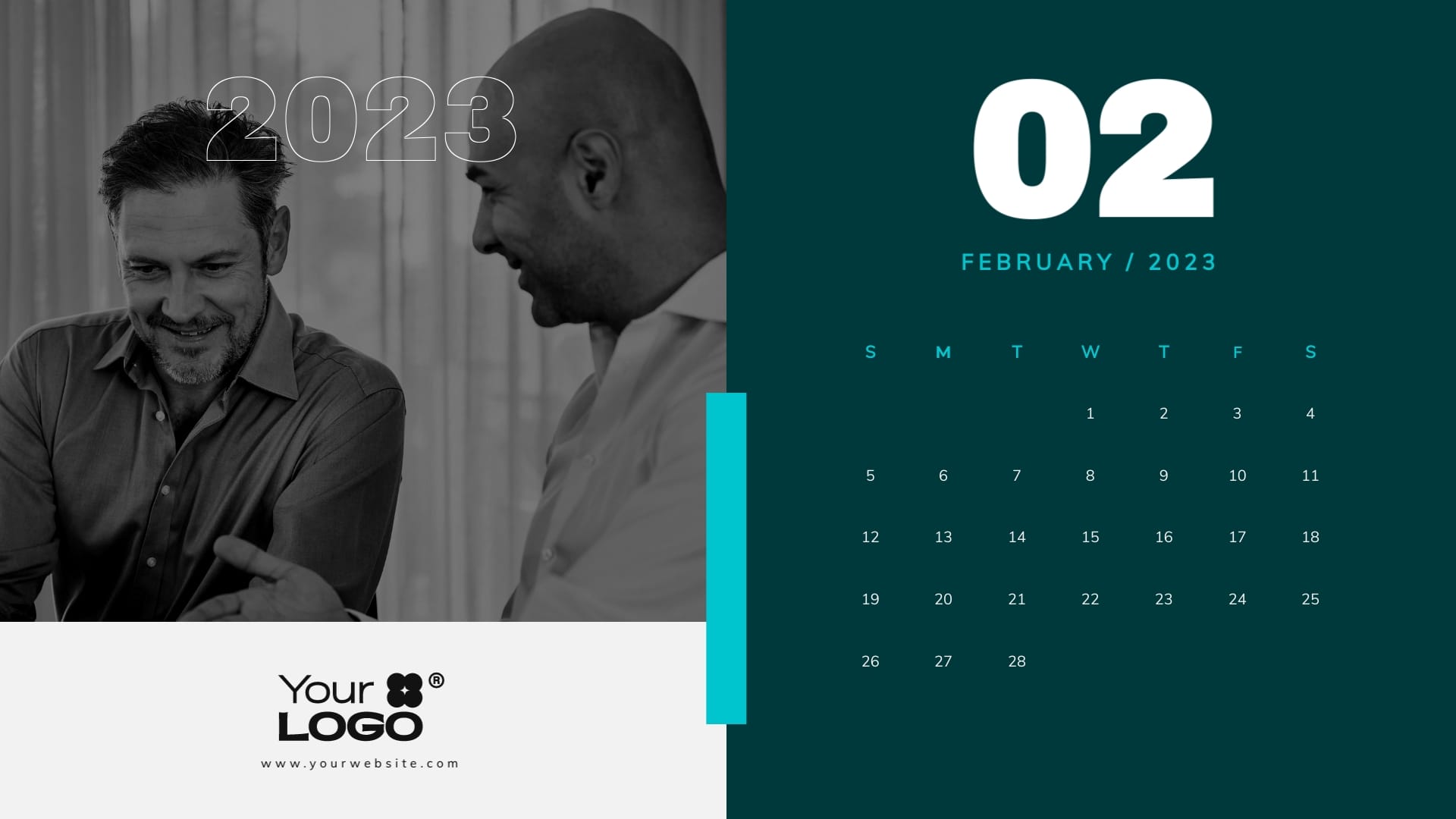 Accounting Services Calendar Template - Slide 2 Accounting Services Calendar Template - Slide 2