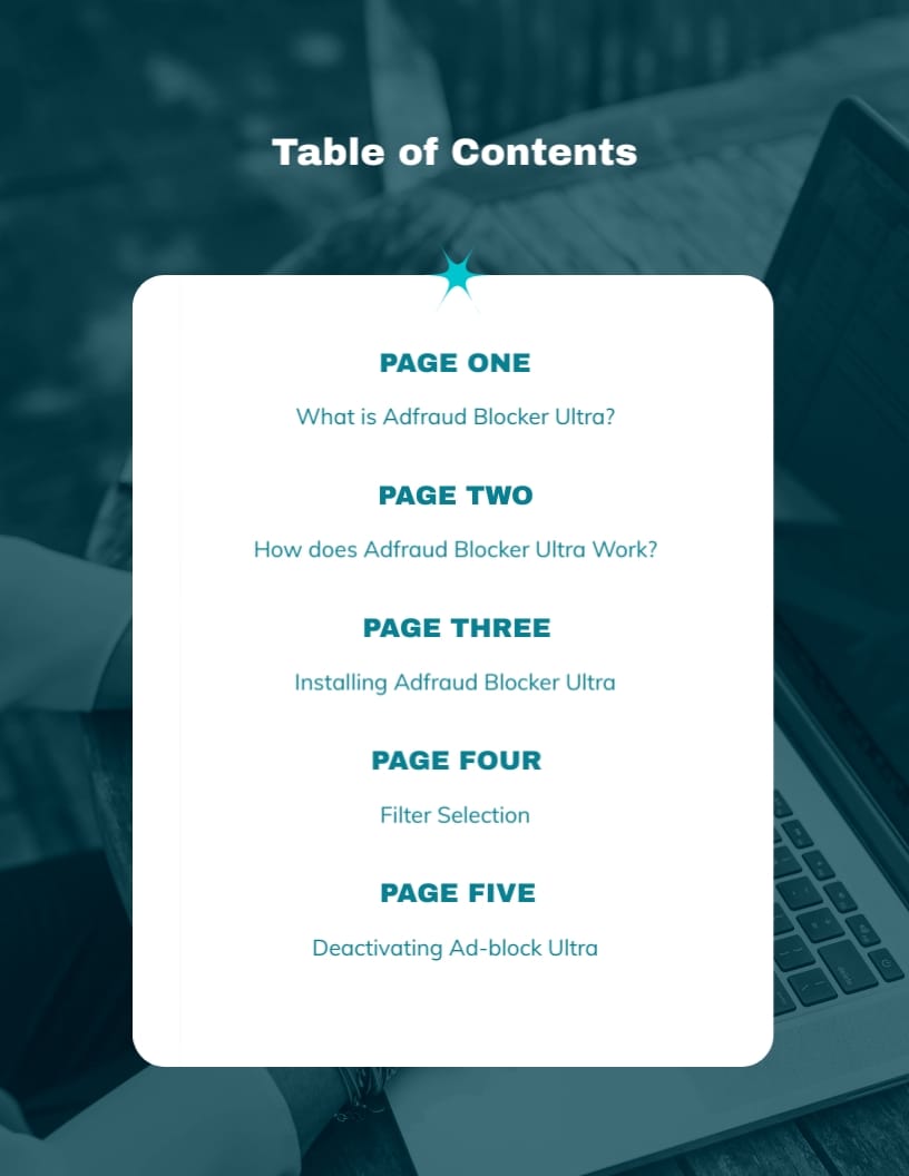 Ad Blocker Software Training Manual Template - Slide 2 Ad Blocker Software Training Manual Template - Slide 2