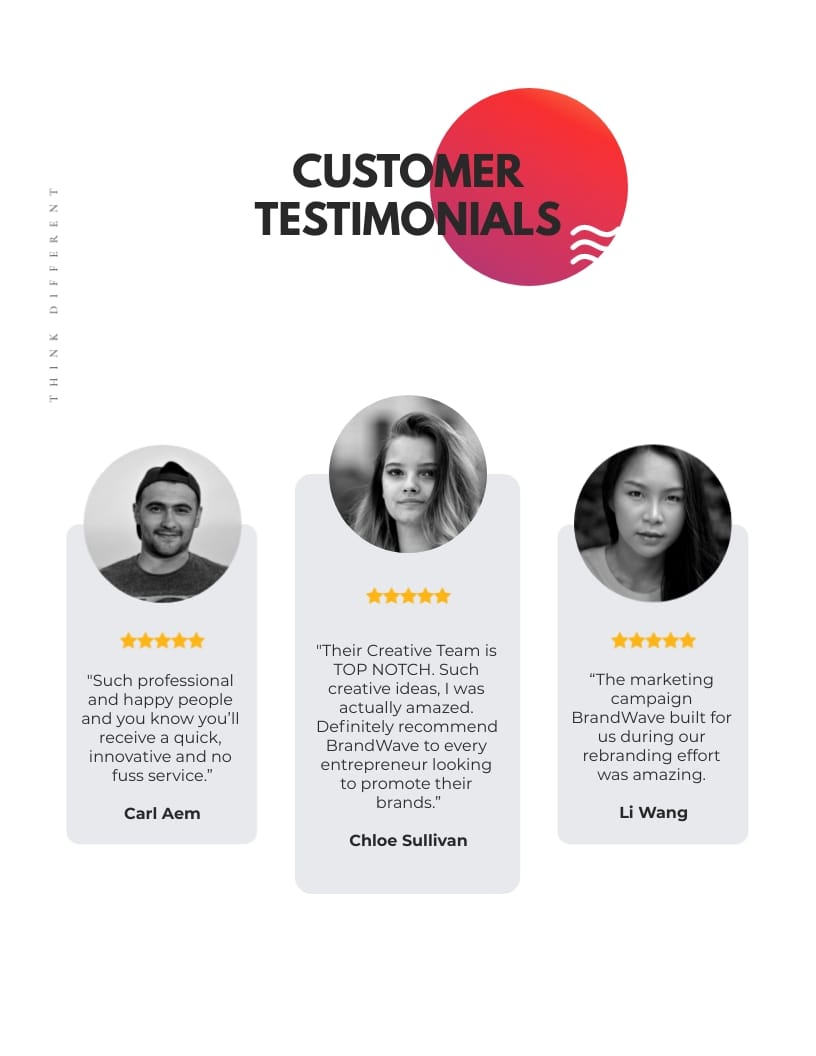 Advertising Proposal Template - Slide 5 Advertising Proposal Template - Slide 5