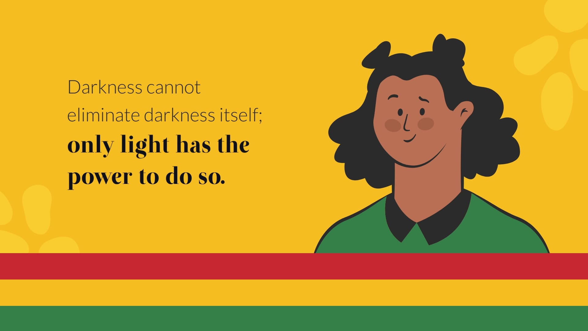 African American History Month Greeting Card Template