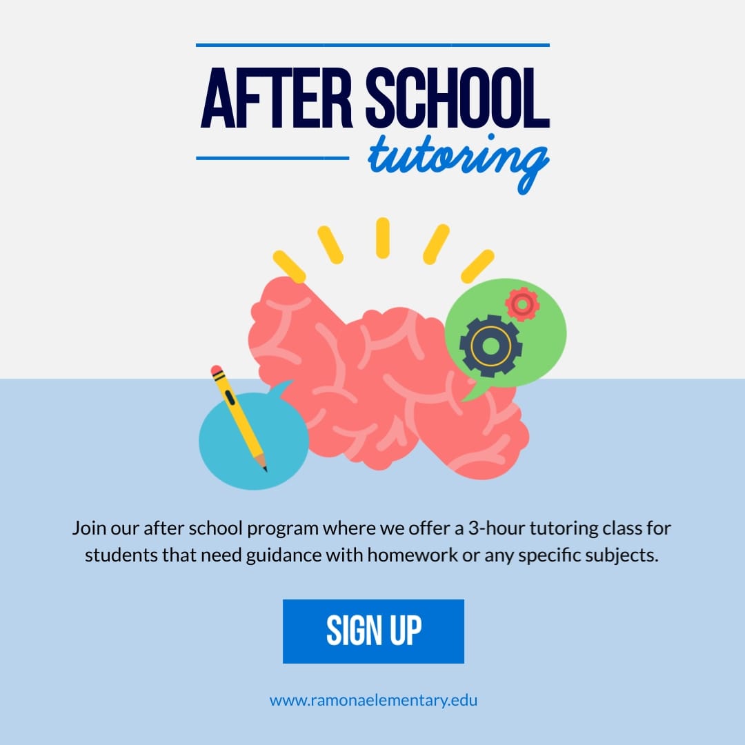 After School Tutoring 2 Instagram Post Template