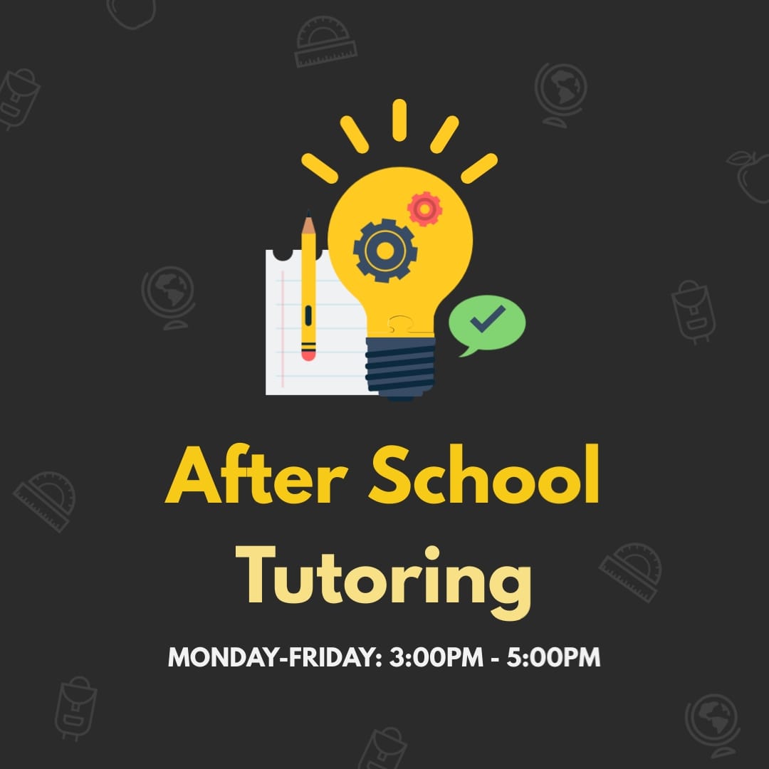 After School Tutoring Square Template