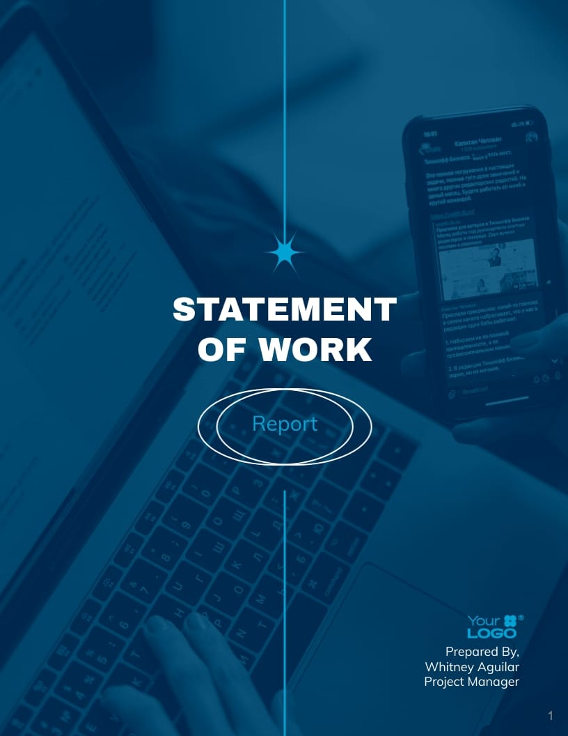 Agency Statement of Work Report Template