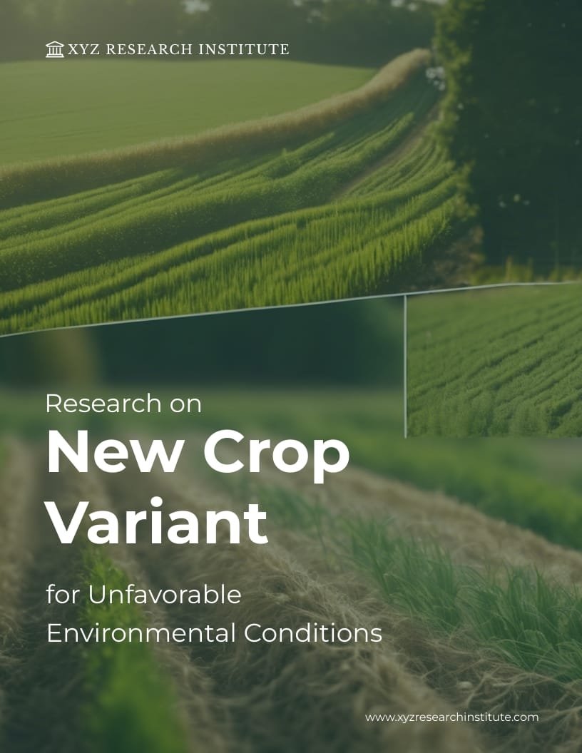 Agricultural Research Grant Proposal Template Agricultural Research Grant Proposal Template