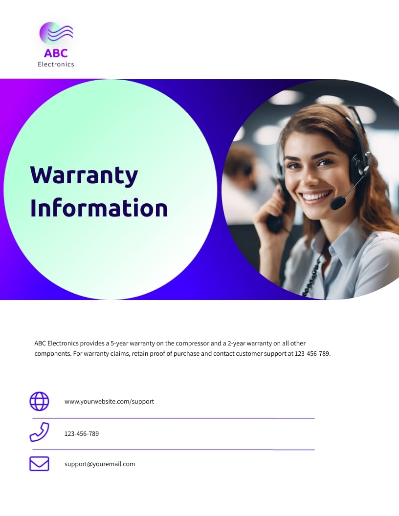 Air Conditioners Installation Manual Template - Slide 10 Air Conditioners Installation Manual Template - Slide 10