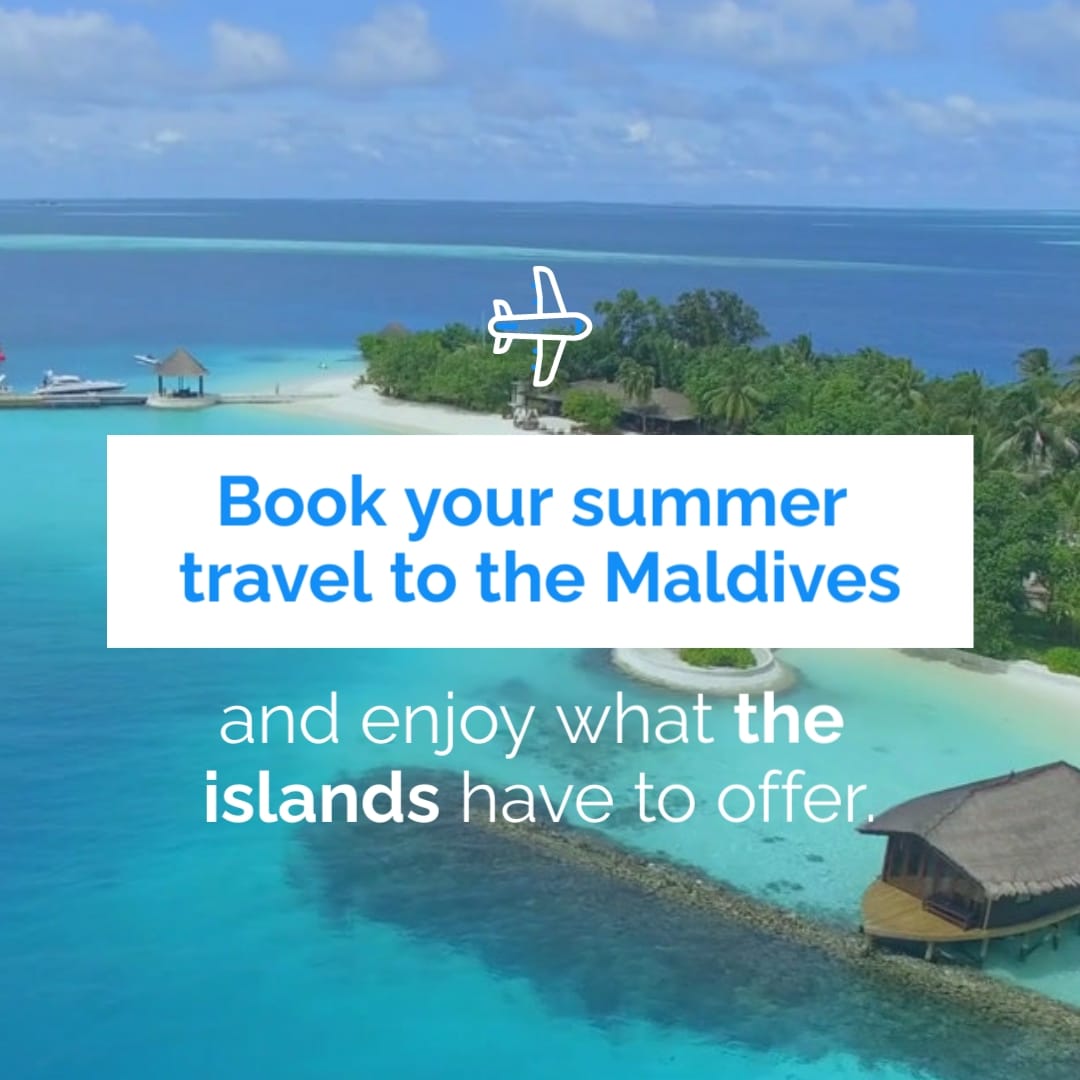 Airline Travel Twitter Video Ad Square Template