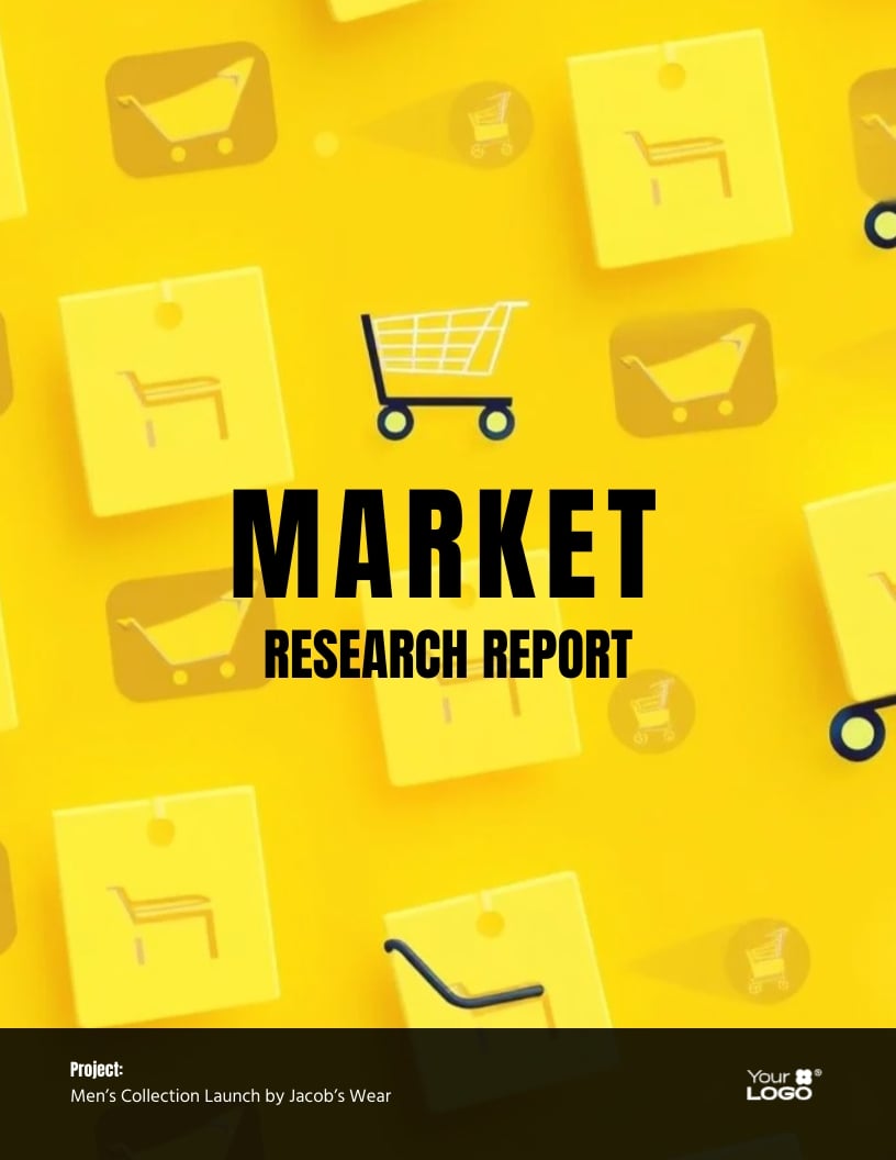 Amazon Market Research Report Template