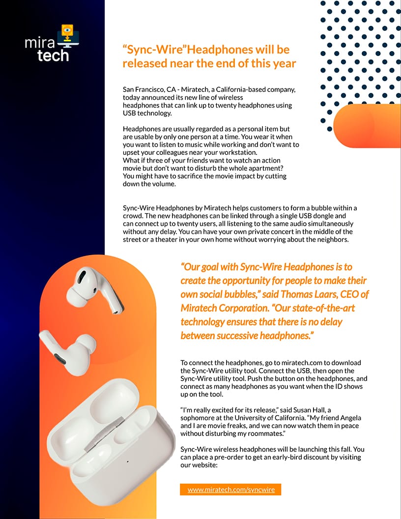 Amazon Product Press Release Template - Slide 2 Amazon Product Press Release Template - Slide 2