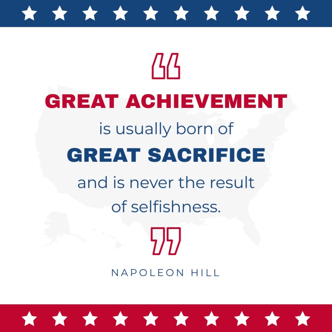Animated Modern Veterans Day Greeting Card Square Template