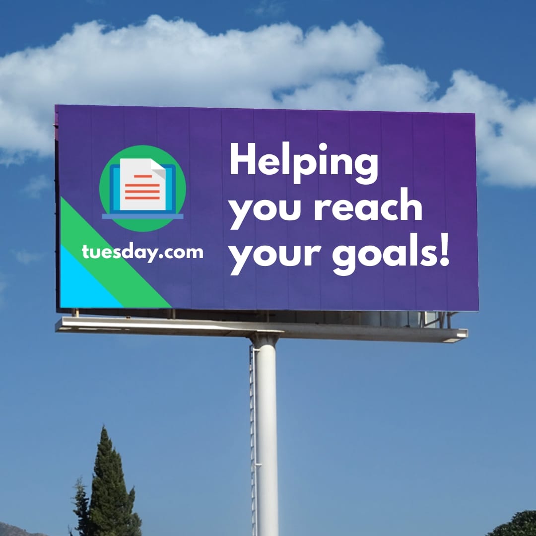 Announcement Billboard Mockup Square Template