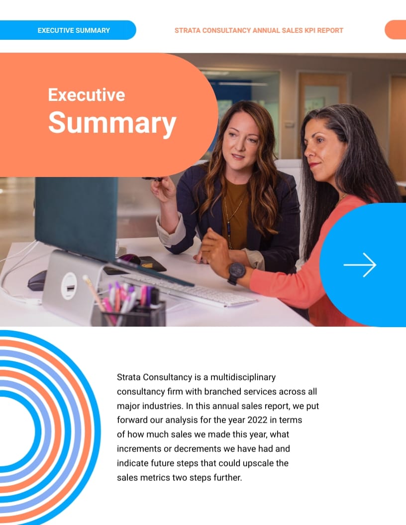 Annual Sales KPI Report