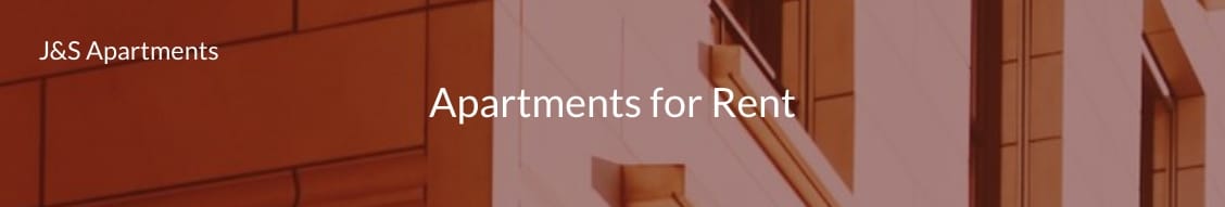 Apartments Rental LinkedIn Header Template