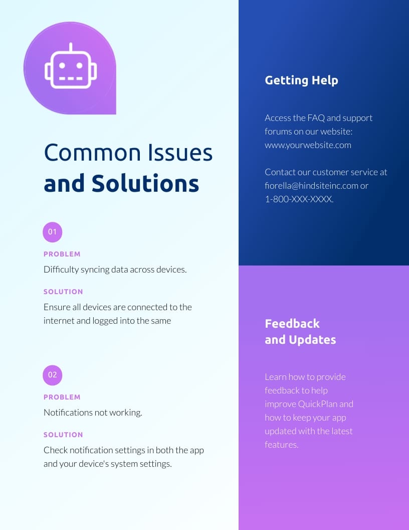 App User Guide Template - Slide 9 App User Guide Template - Slide 9