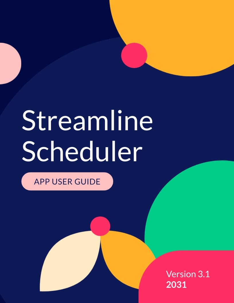 Application User Guide Template