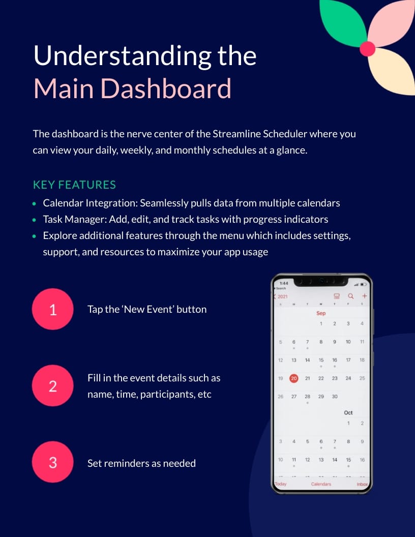 Application User Guide Template | Visme
