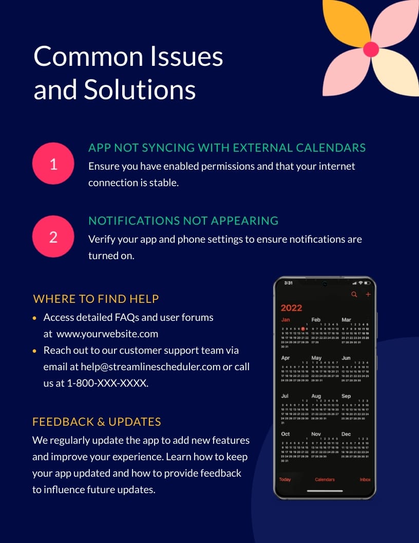 Application User Guide Template | Visme