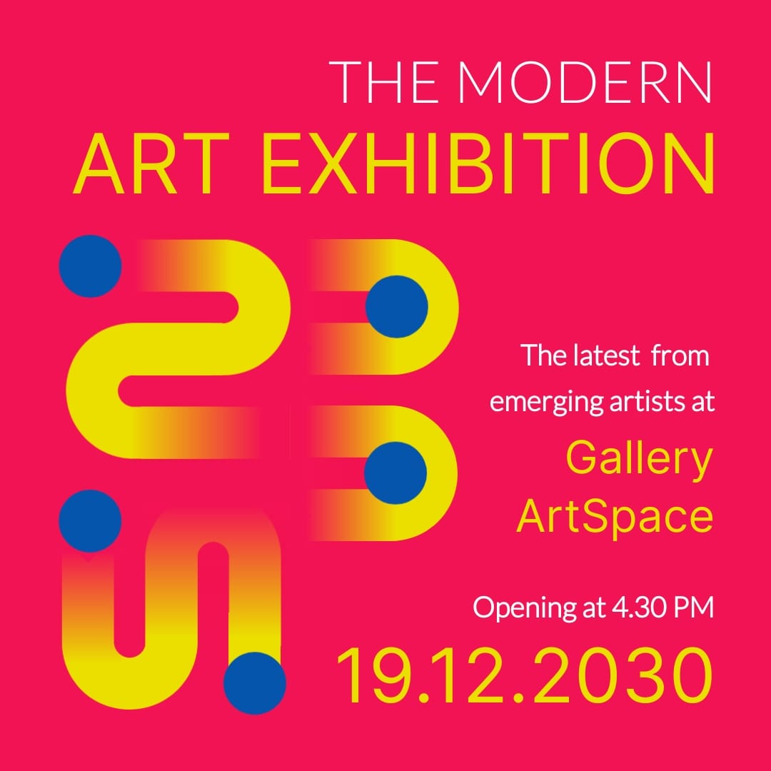 Art Gallery Exhibit Instagram Post Template