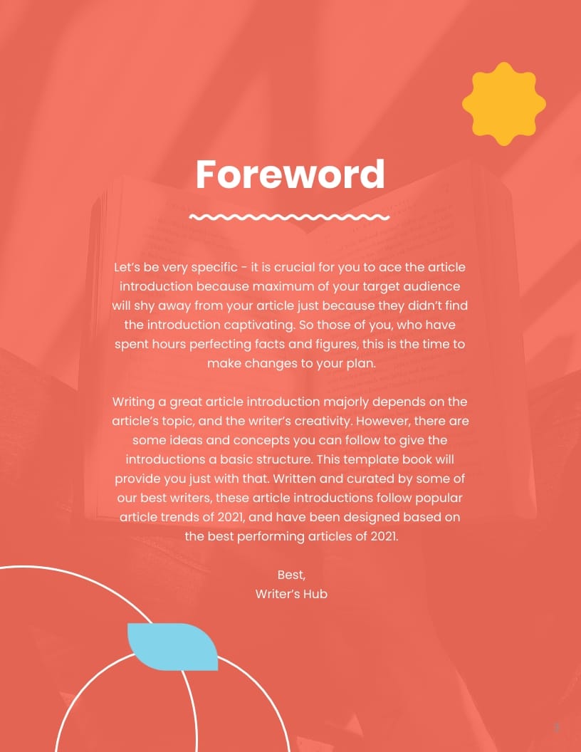 Article Introduction Template Book Lead Magnet Template - Slide 3 Article Introduction Template Book Lead Magnet Template - Slide 3