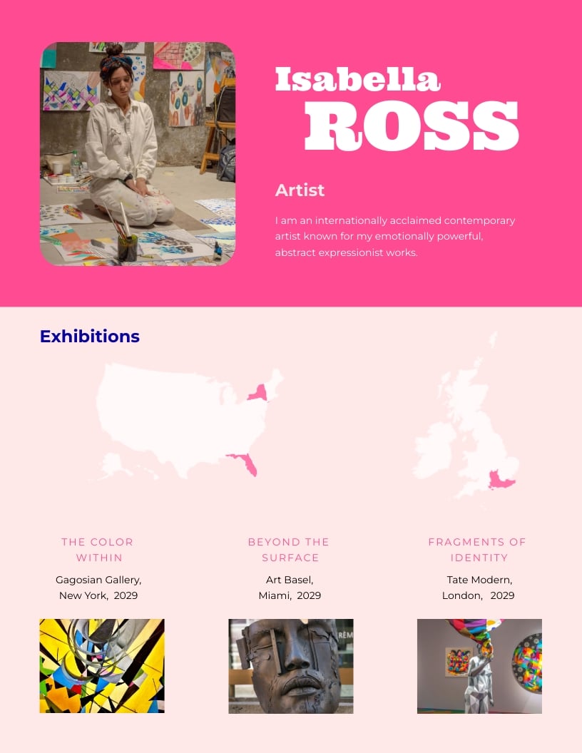 Artist Press Kit Template - Slide 2 Artist Press Kit Template - Slide 2