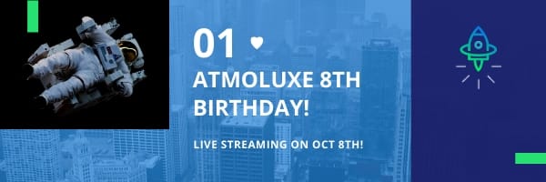 Atmoluxe Email Header Template