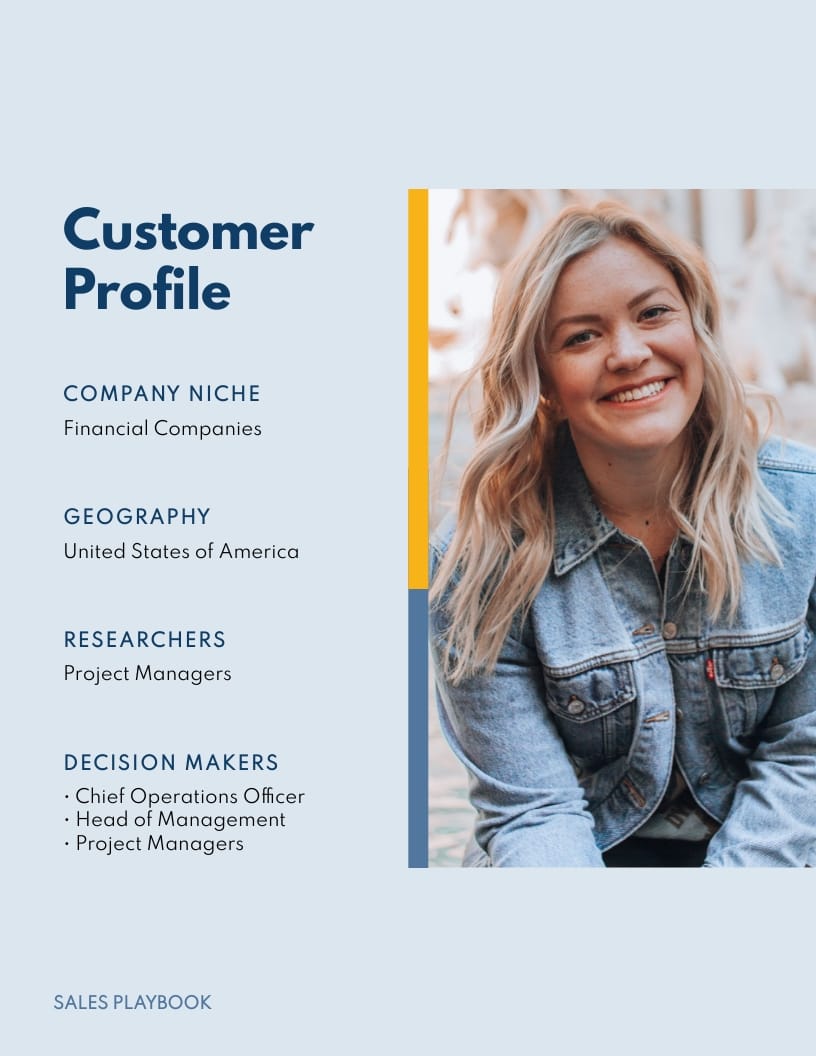 B2B Brand Sales Playbook Template - Slide 6 B2B Brand Sales Playbook Template - Slide 6