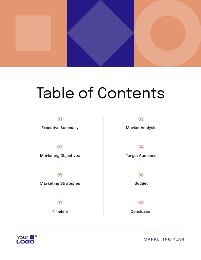 B2B Marketing Plan Example Template | Visme