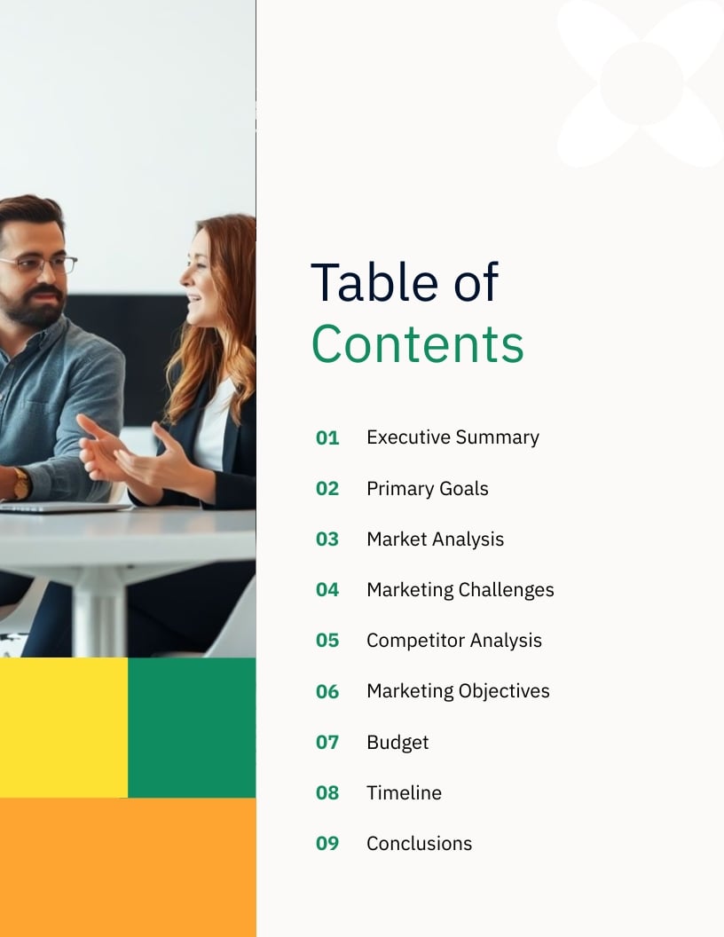 B2B Marketing Plan Template - Slide 2 B2B Marketing Plan Template - Slide 2