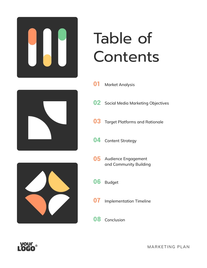B2B Social Media Marketing Plan Template - Slide 2 B2B Social Media Marketing Plan Template - Slide 2