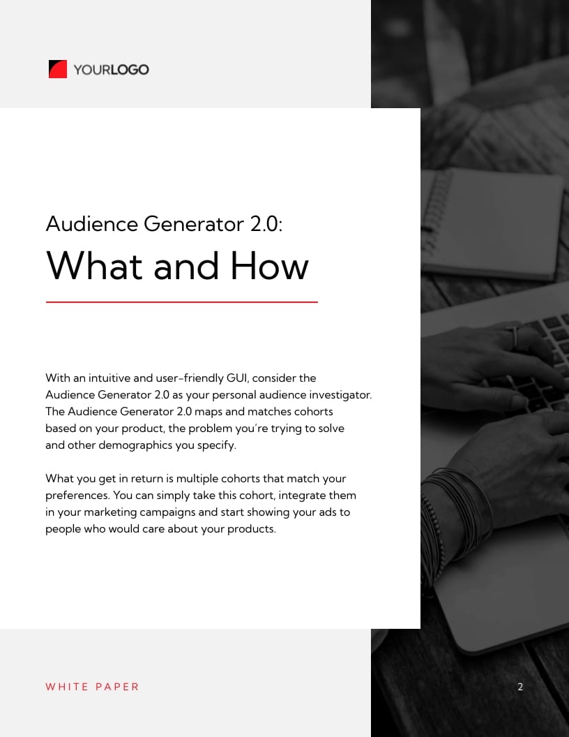 B2B Whitepaper Template | Visme