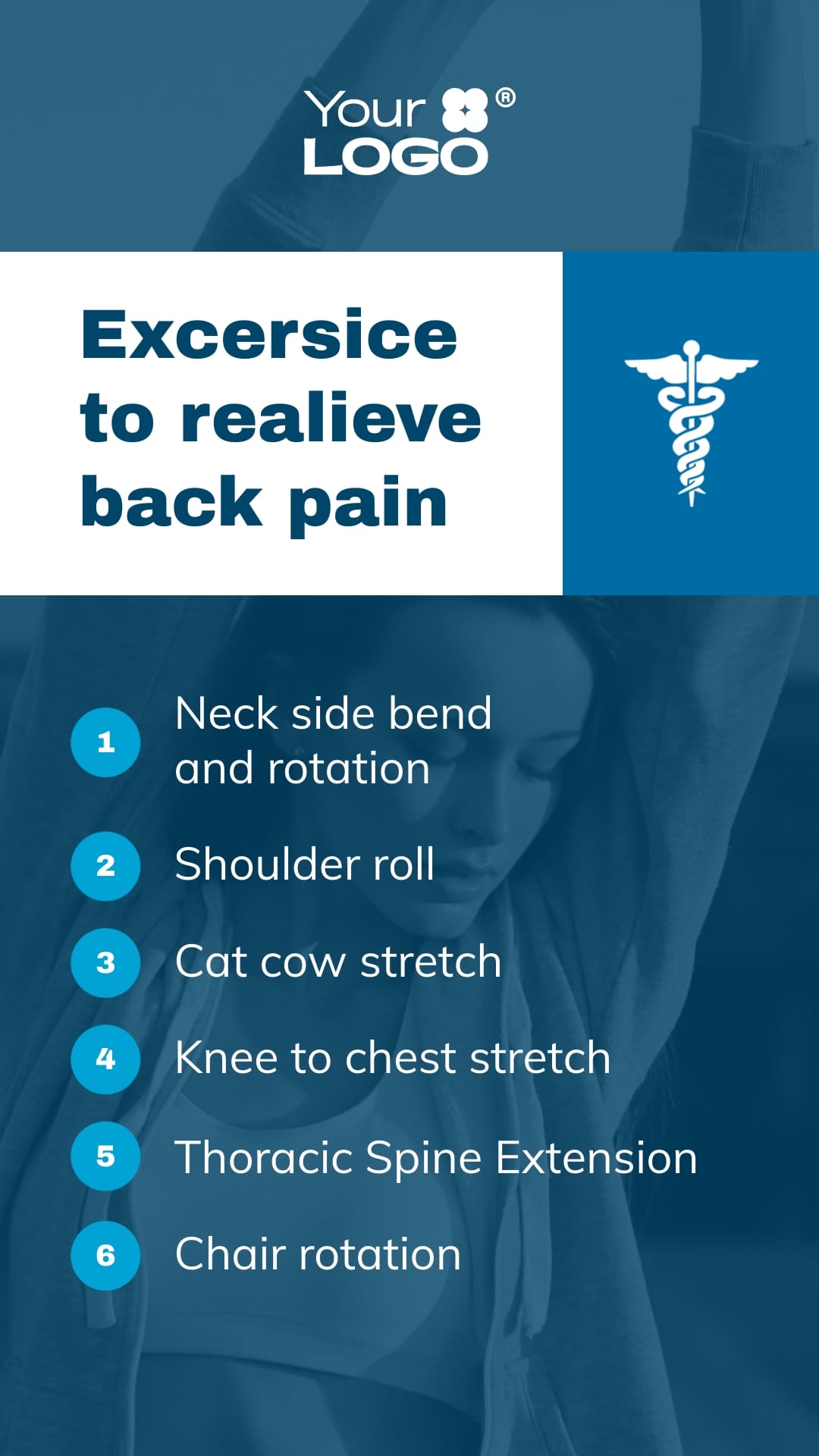 Back Pain Relief Facebook Story Template