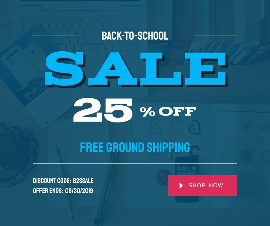 Back to School Extended Sale Facebook Post Template