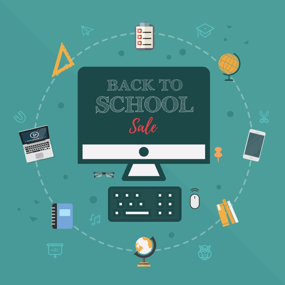 Back to School Sale Instagram Post Template