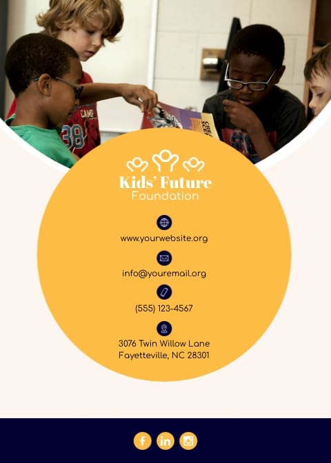 Bake Sale Fundraiser Flyer Template - Slide 2 Bake Sale Fundraiser Flyer Template - Slide 2