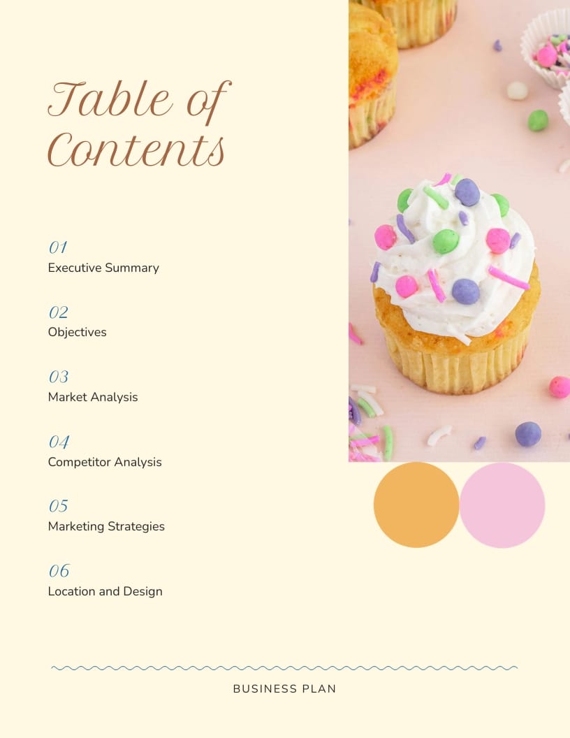 Bakery Restaurant Business Plan Template - Slide 2 Bakery Restaurant Business Plan Template - Slide 2