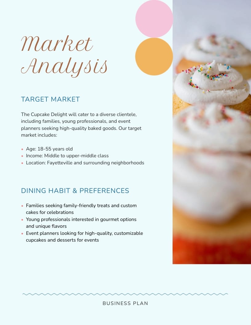 Bakery Restaurant Business Plan Template - Slide 5 Bakery Restaurant Business Plan Template - Slide 5