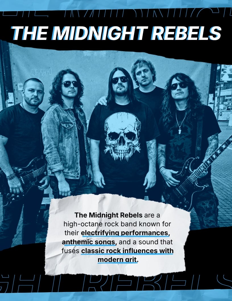 Band Press Kit Template