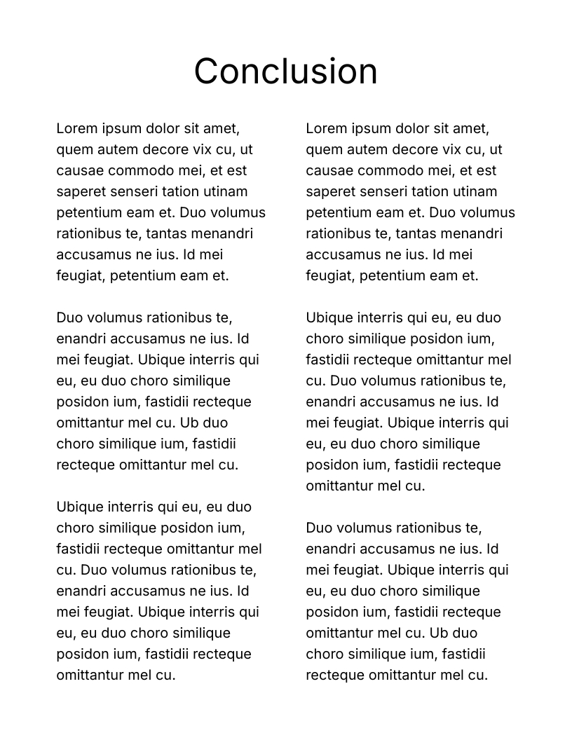 Basic Simple Proposal Template | Visme