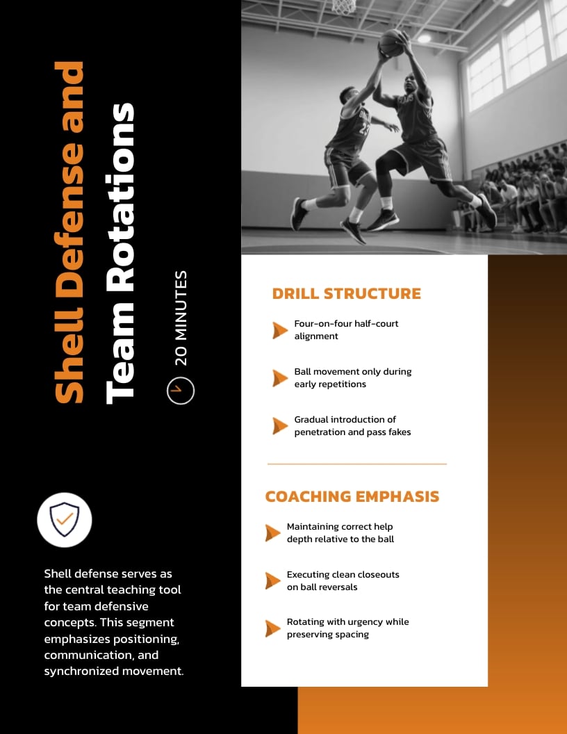 Basketball Plan Template | Visme
