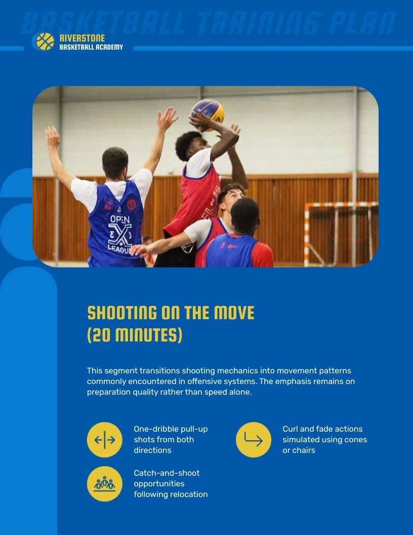 Basketball Training Plan Template | Visme