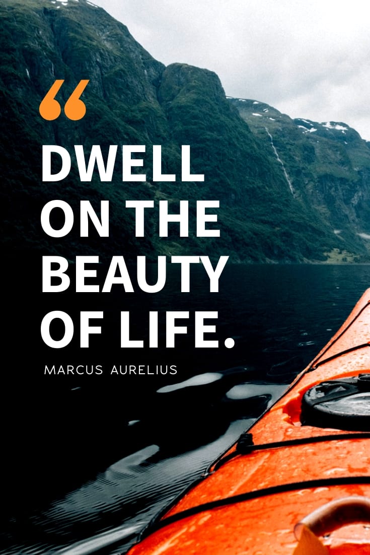 Beauty of Life Pinterest Post Template