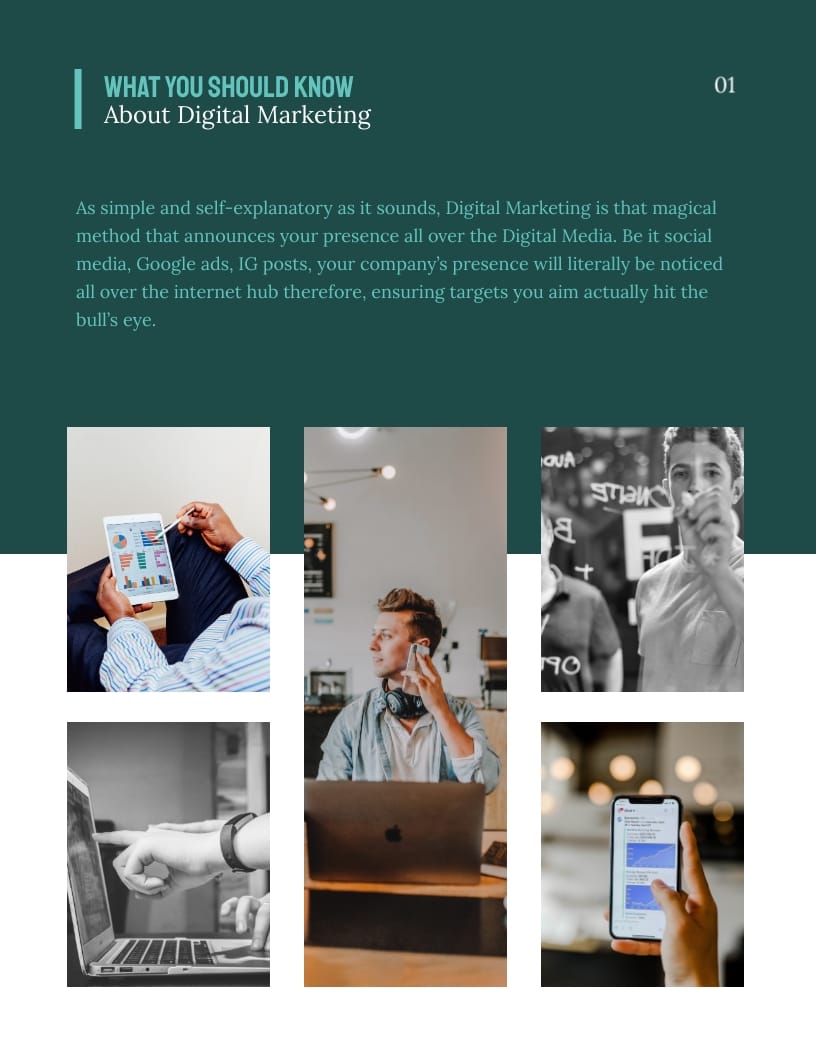 Digital Marketing White Paper Template - Slide 3 Digital Marketing White Paper Template - Slide 3