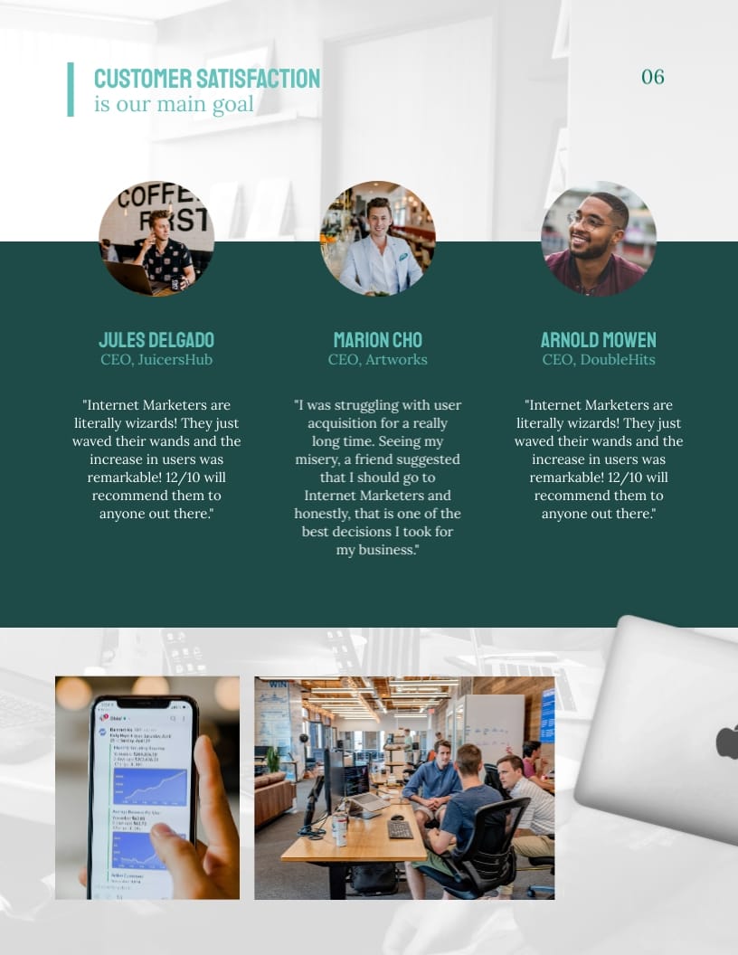 Digital Marketing White Paper Template - Slide 8 Digital Marketing White Paper Template - Slide 8