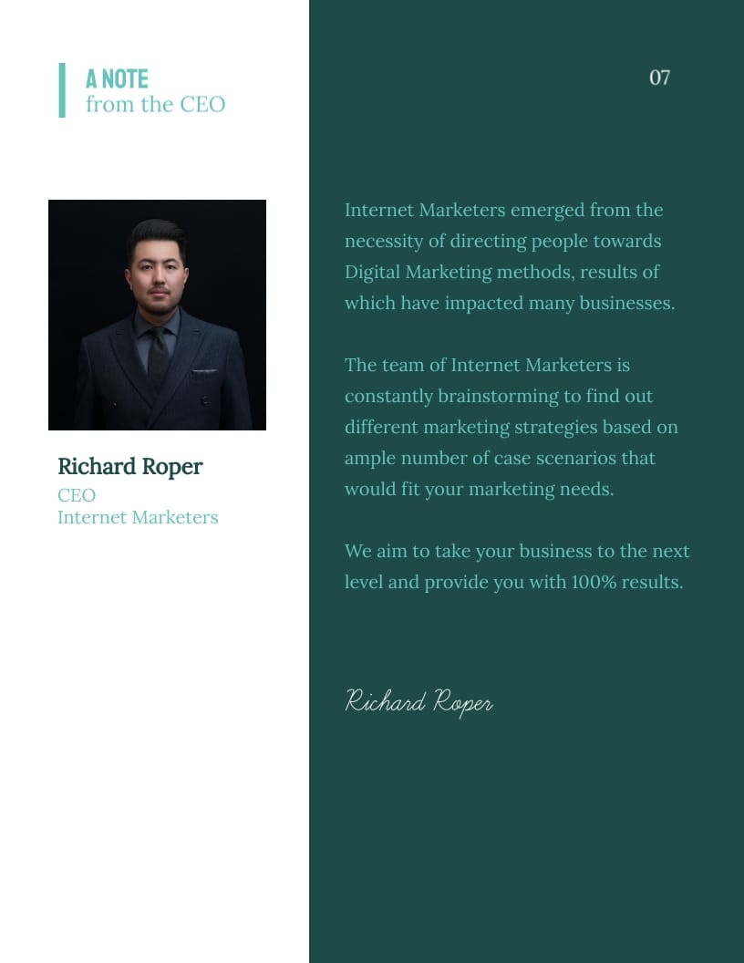 Digital Marketing White Paper Template - Slide 9 Digital Marketing White Paper Template - Slide 9