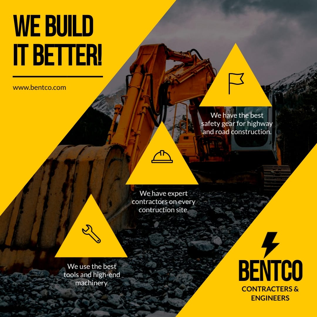Bentco Contracters Animated Square Template