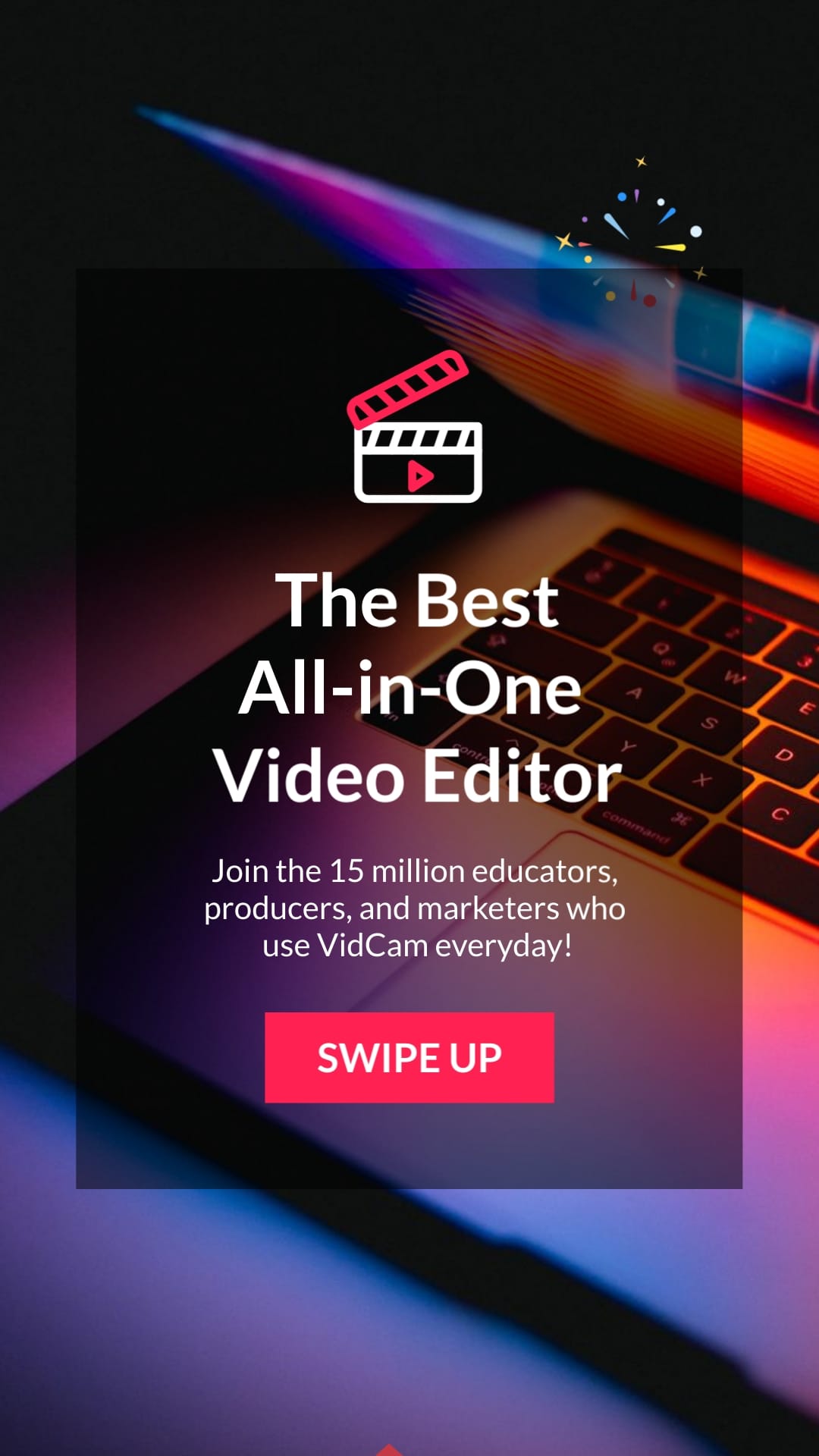 Best All in One Video Editor Vertical Template
