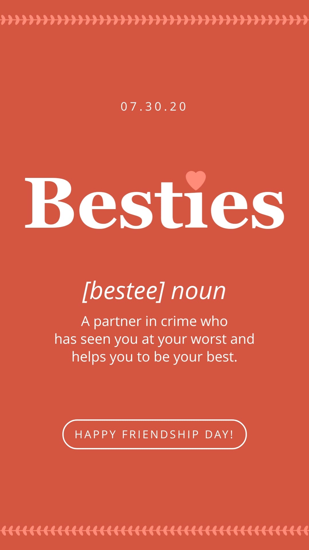 Besties Animated Vertical Template