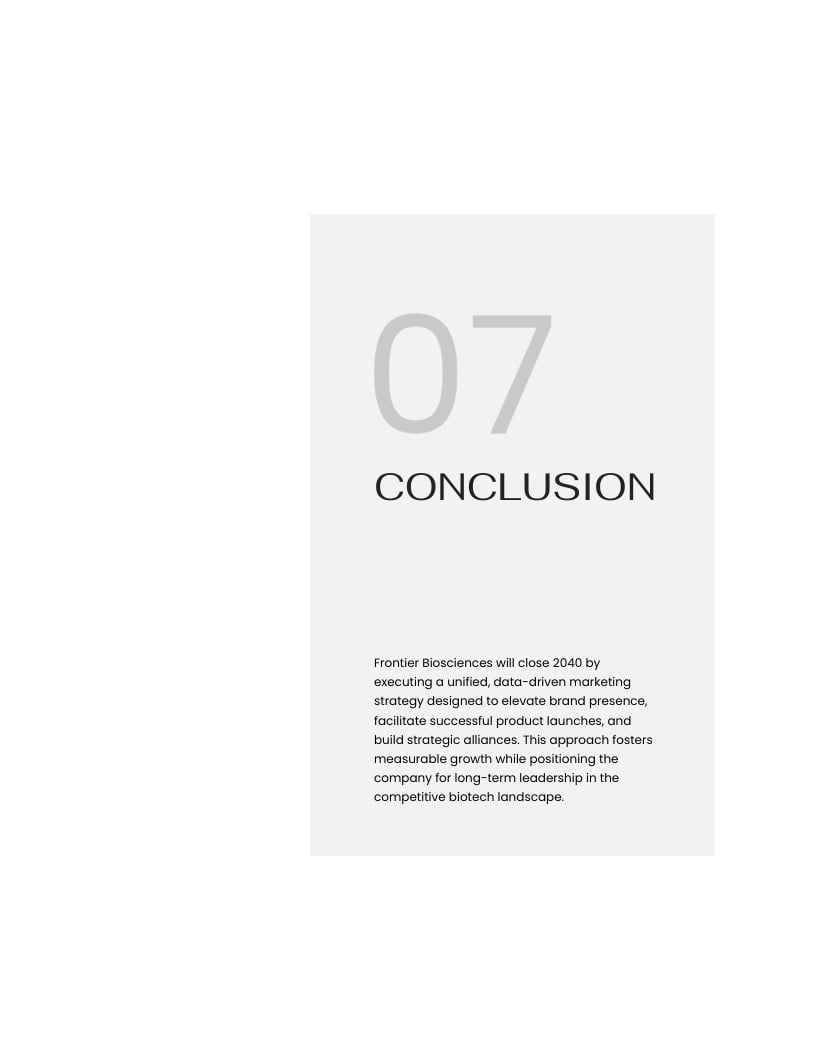 Biotech Company Marketing Plan Template - Slide 13 Biotech Company Marketing Plan Template - Slide 13