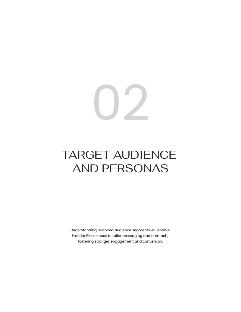 Biotech Company Marketing Plan Template - Slide 6 Biotech Company Marketing Plan Template - Slide 6