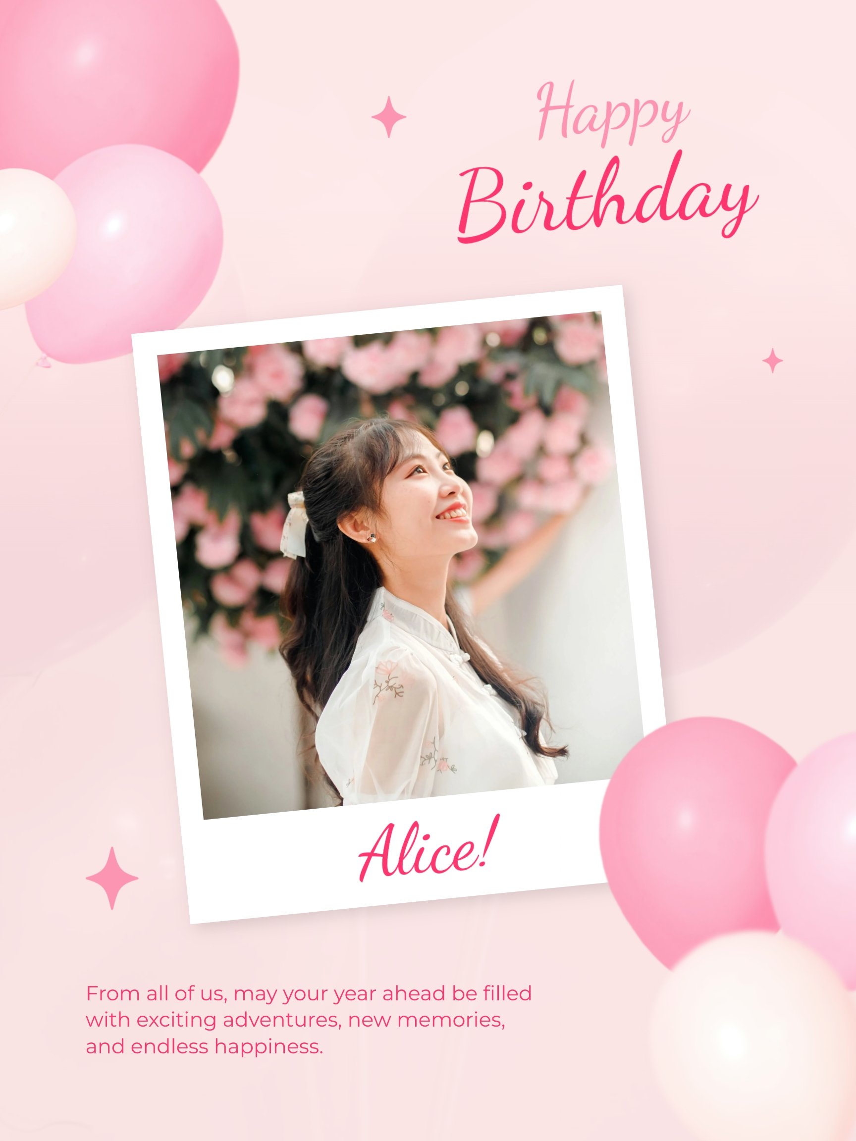 Birthday Poster Board Template